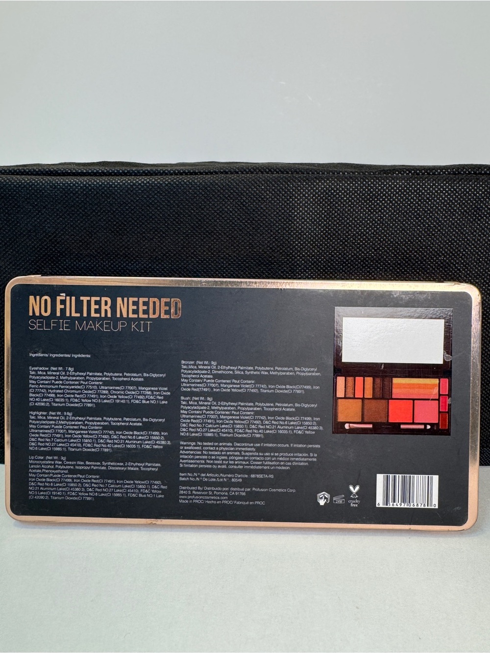 Profusion Cosmetics no filter needed all in one selfie kit - Picture 3 of 3
